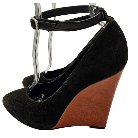 Celine Black and Brown Wedges - Picture 3 of 13